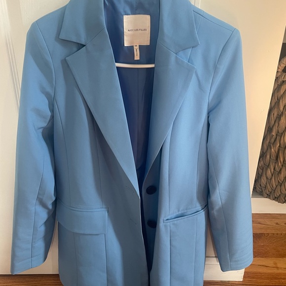 Vici Blue Blazer - Picture 6 of 7